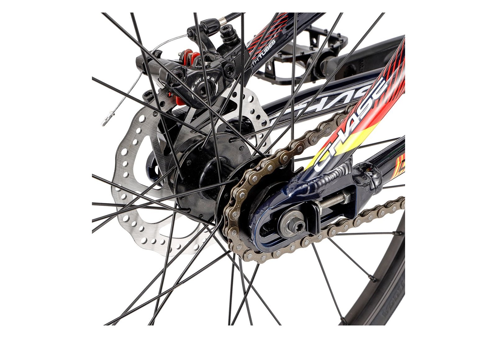 BMX Race Chase Edge Cruiser 24'' Blanc / Rouge 2022 – Image 7