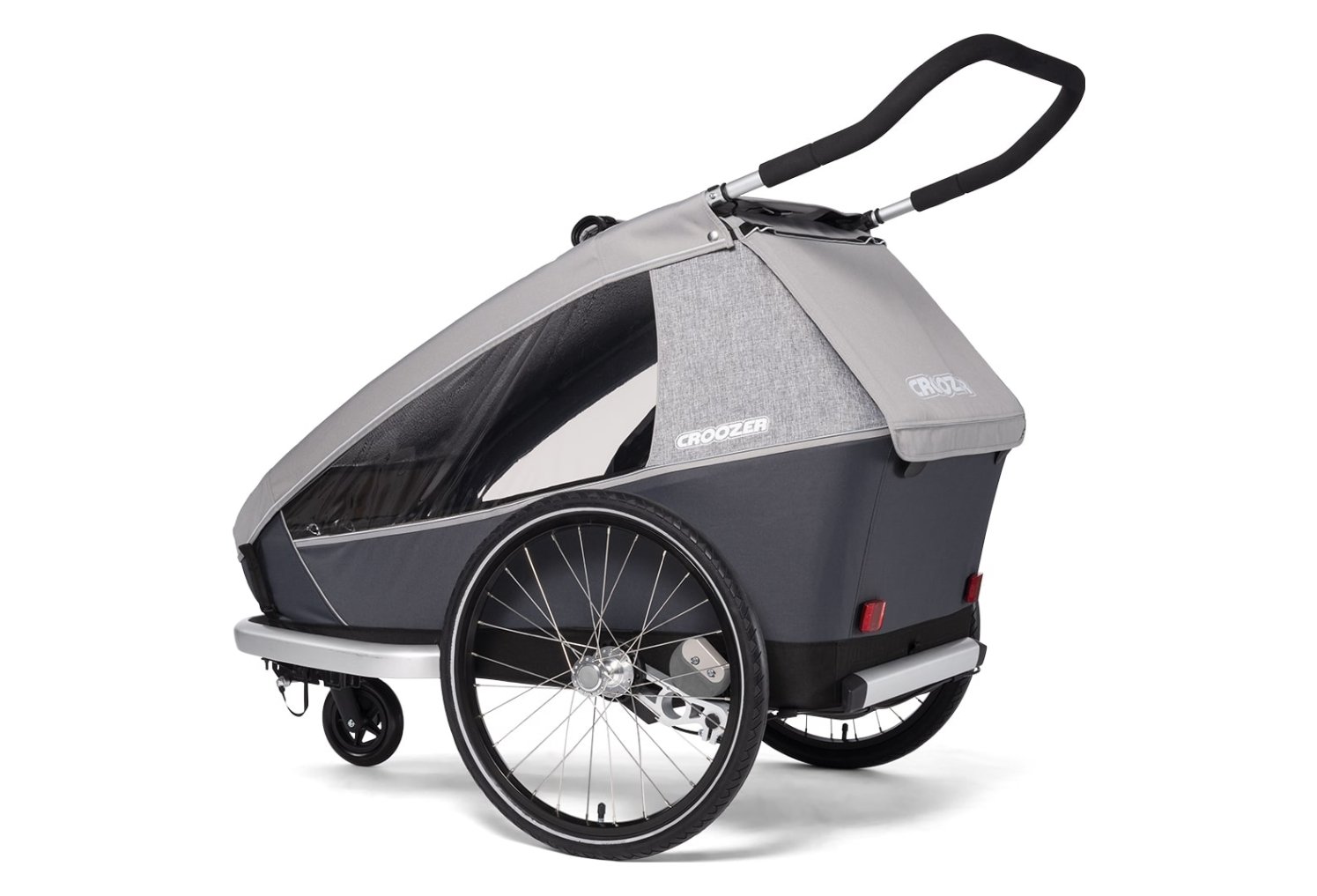 REMORQUE À ENFANT CROOZER KEEKE 2 GRIS – Image 5