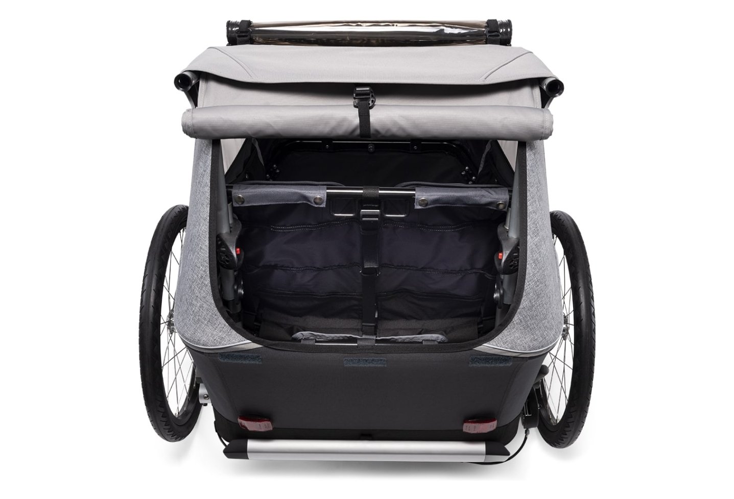 REMORQUE À ENFANT CROOZER KEEKE 2 GRIS – Image 7