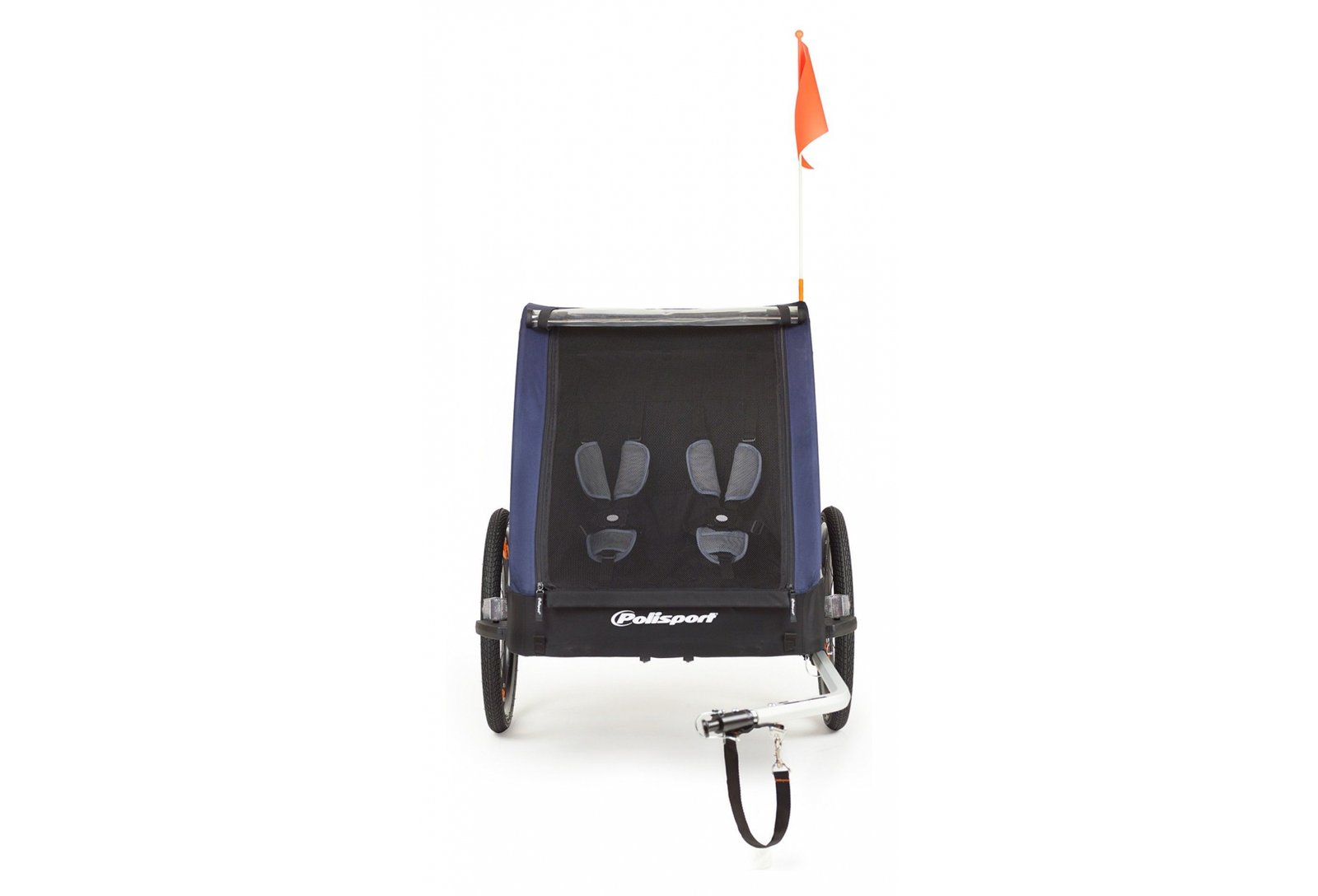 REMORQUE À ENFANT POLISPORT TRAILER BLEU – Image 4