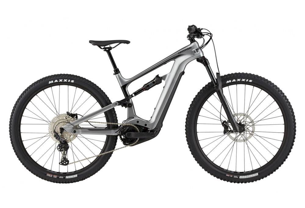 VTT Électrique Tout-Suspendu Cannondale Habit Neo 4 Shimano Deore 12V 500 Wh 29'' Gris