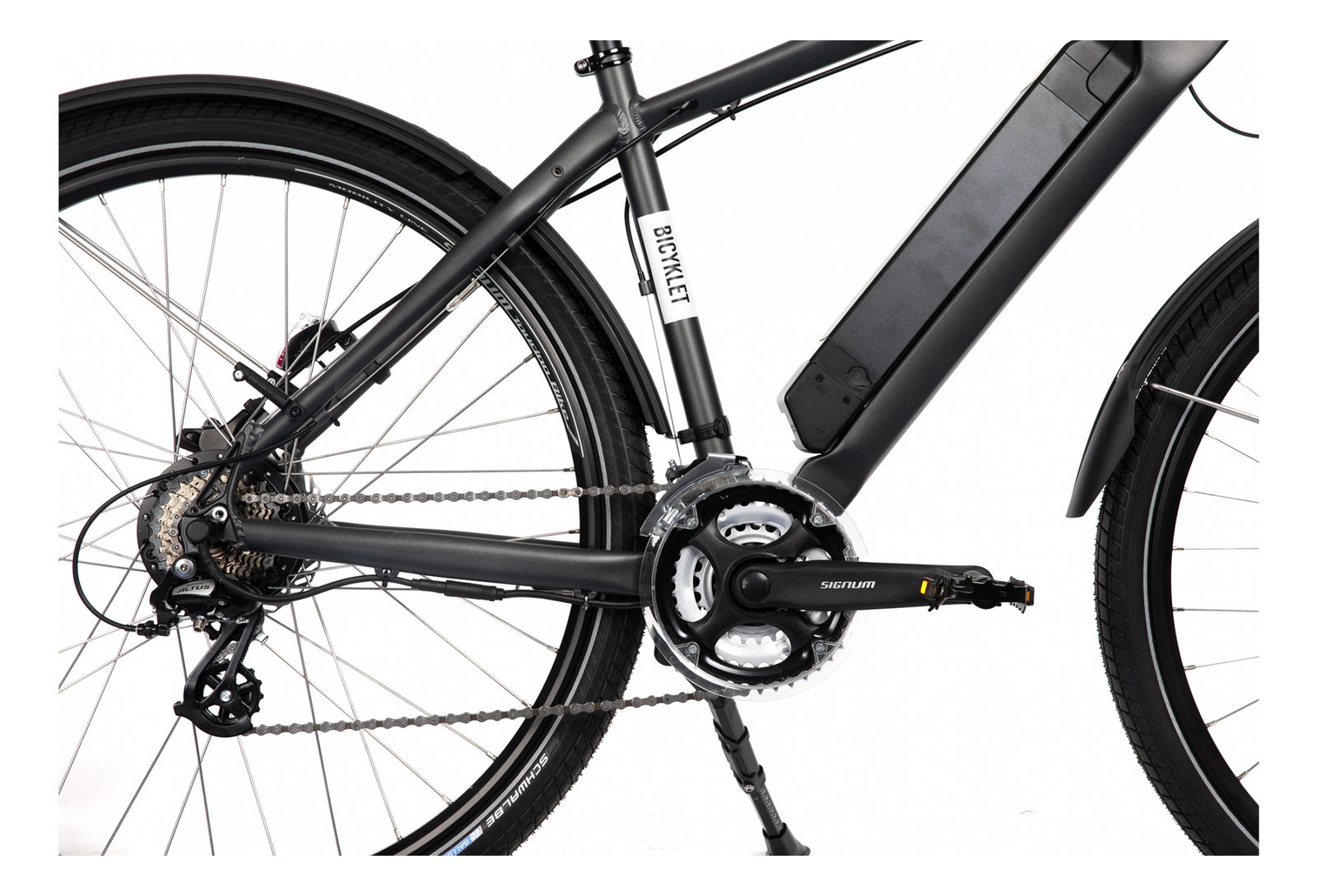 Bicyklet Joseph Shimano Altus 7V 417 Wh 700 mm Noir Gris – Image 4
