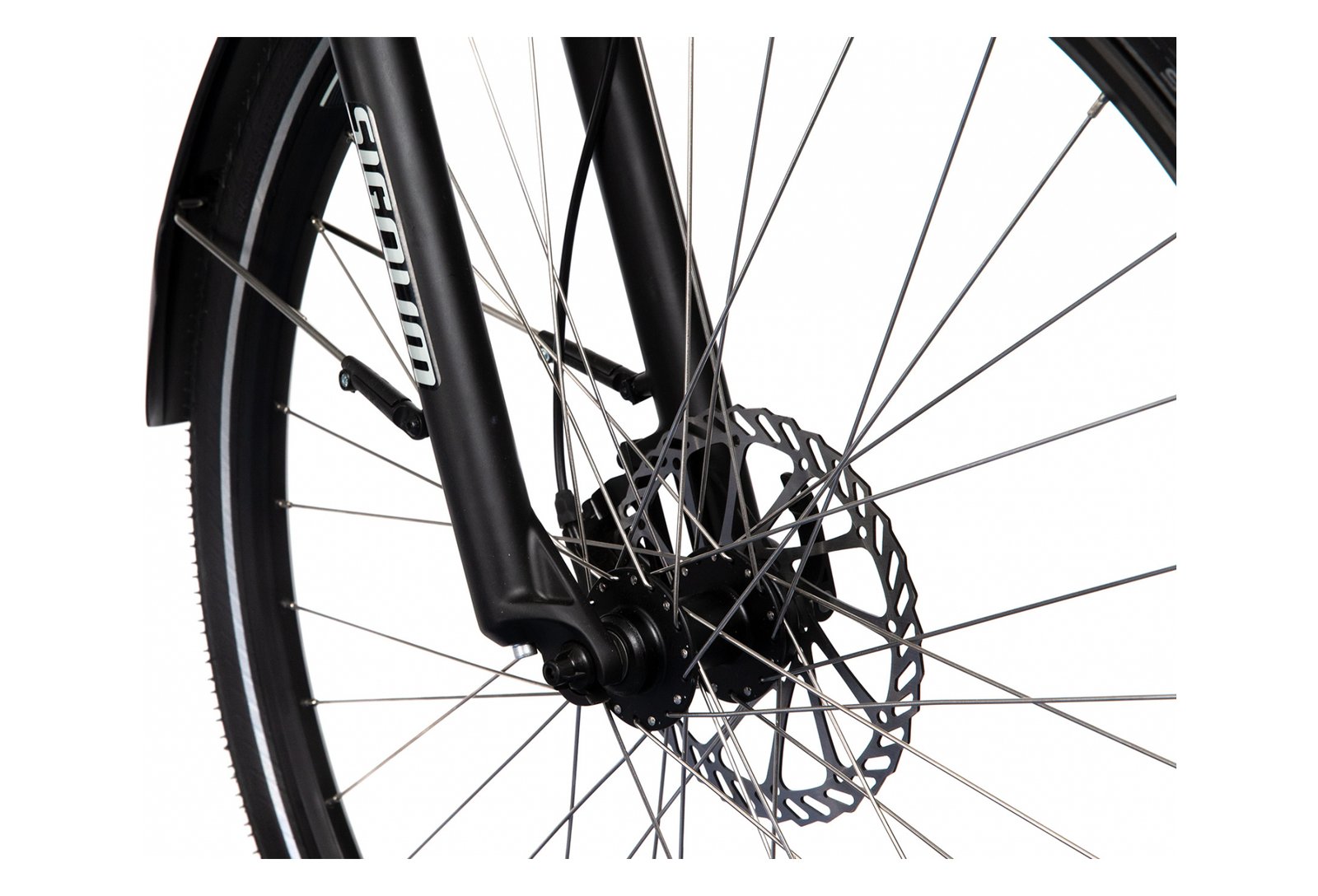 Bicyklet Joseph Shimano Altus 7V 417 Wh 700 mm Noir Gris – Image 3