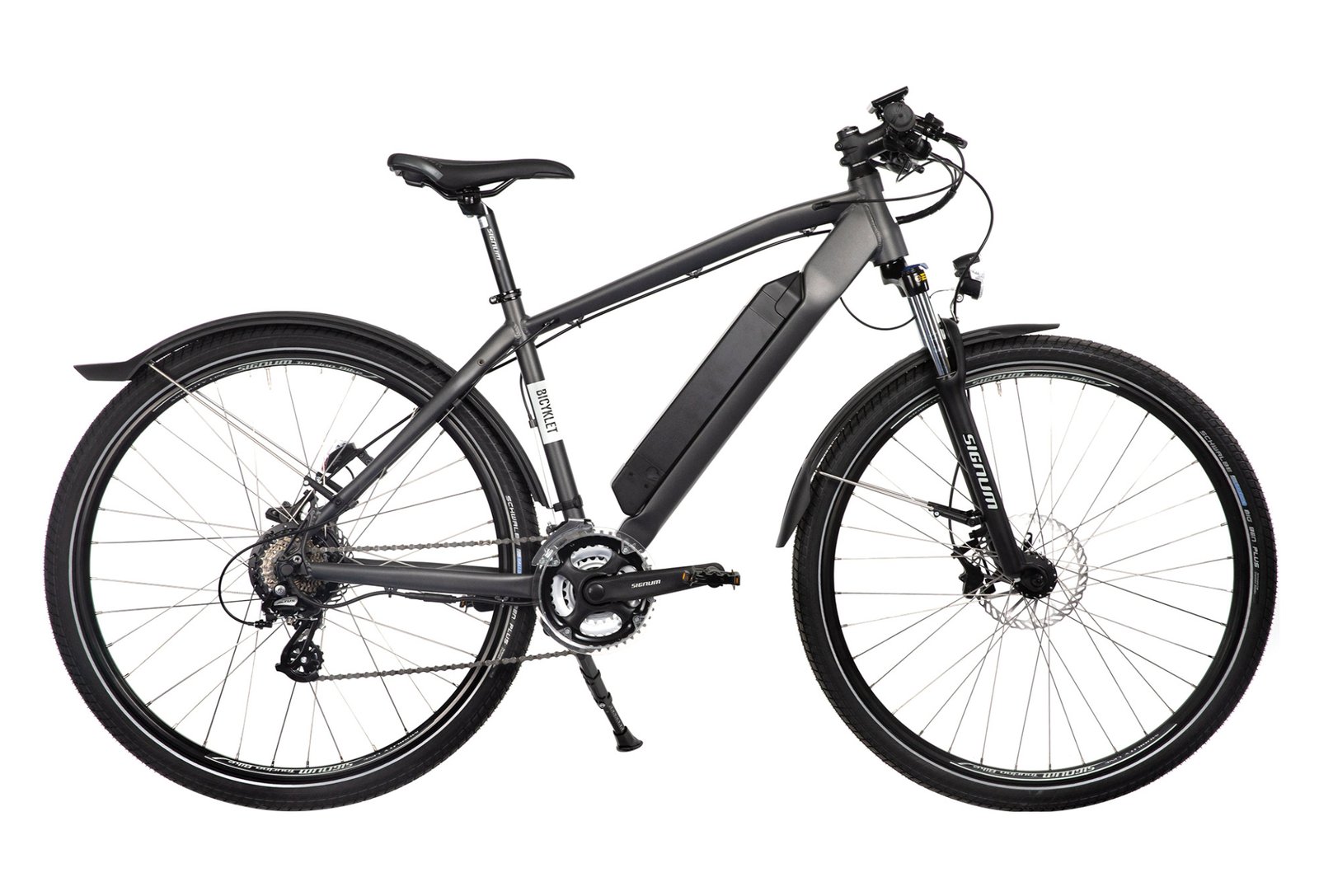 Bicyklet Joseph Shimano Altus 7V 417 Wh 700 mm Noir Gris