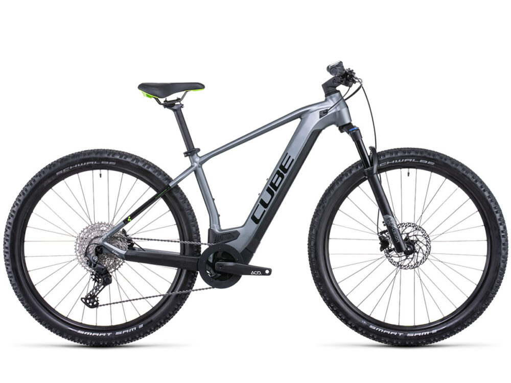 CUBE Reaction Hybrid Pro 500 flashgrey´n´green 2022