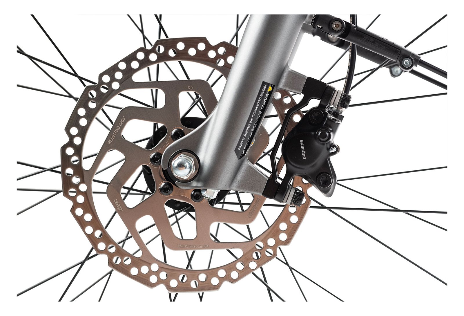 Gitane ORGANe Central Shimano Tourney/Altus 8V 500 Gris 2022 – Image 5