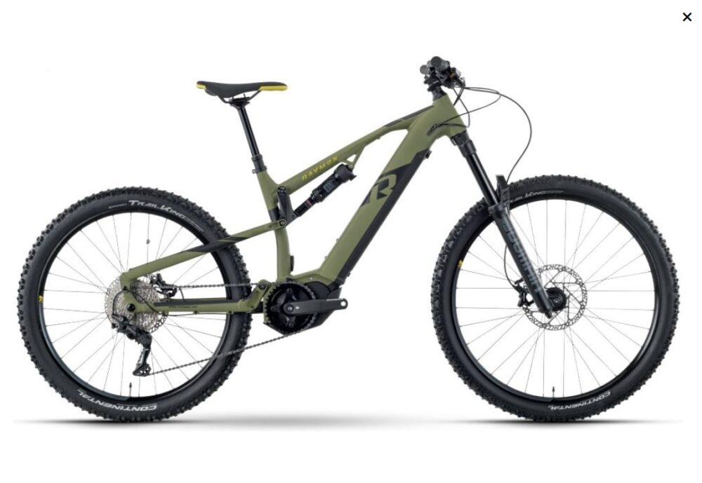 R Raymon TrailRay 160E 8.0 29 / 27.5'' Shimano Deore 10v Vert 2022