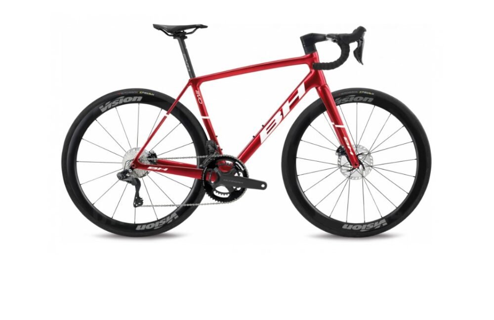 Vélo de Route BH Ultralight Evo Disc 8.5 Shimano Ultegra Di2 12V 700 mm Rouge 2022
