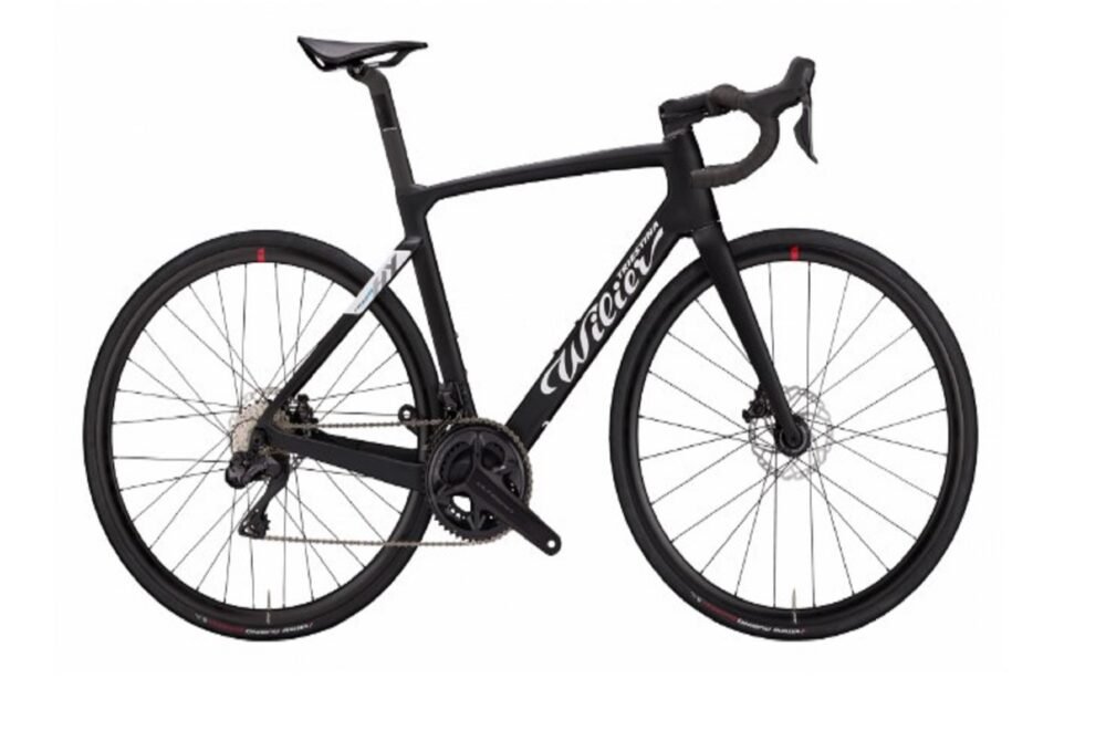 Vélo de Route Électrique Wilier Triestina Cento10 Hybrid Shimano Ultegra Di2 12V 250 Wh 700 mm Noir 2022