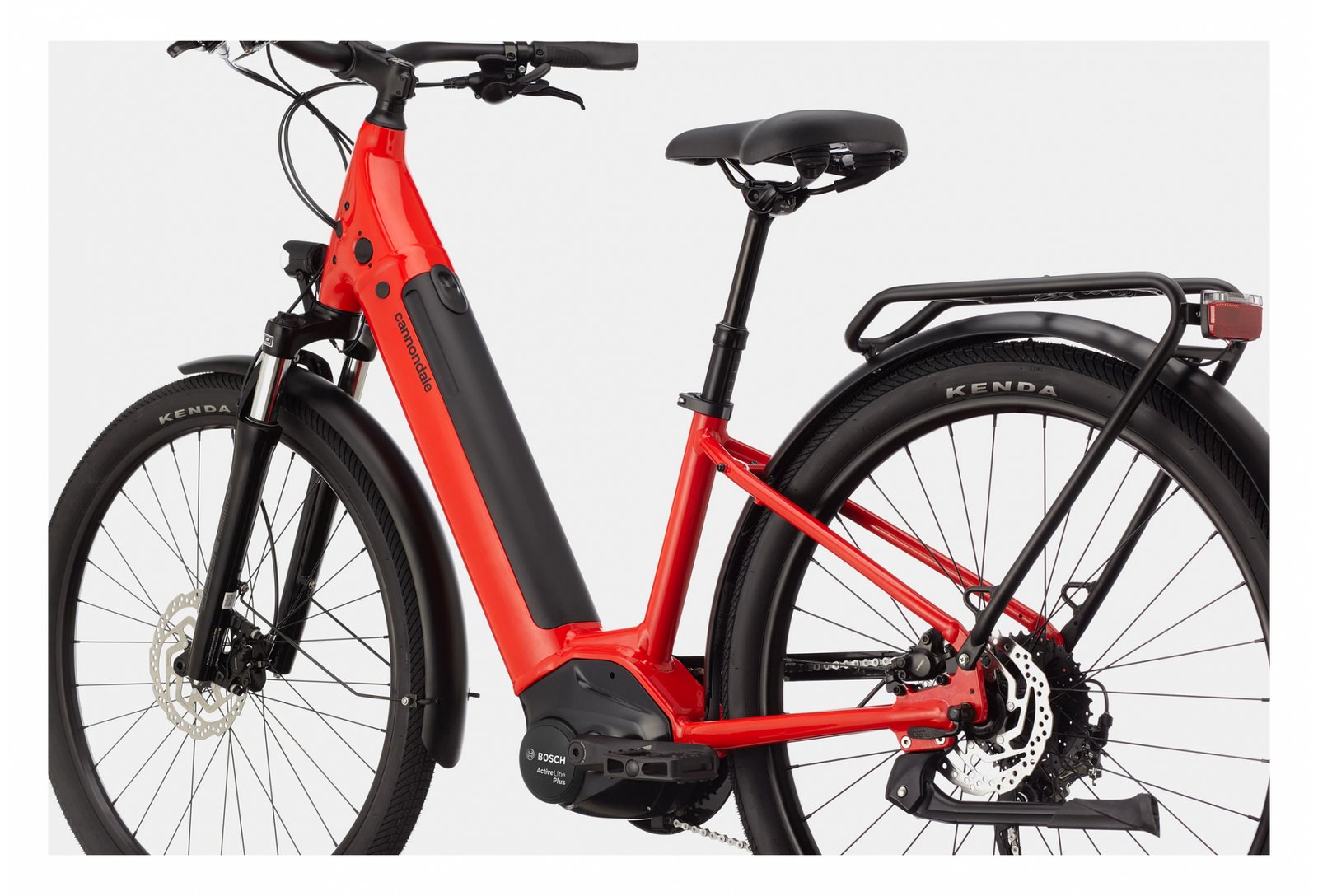 Vélo de Ville Électrique Cannondale Adventure Neo 3 EQ Shimano Altus 9V 400 Rouge 2021 – Image 7