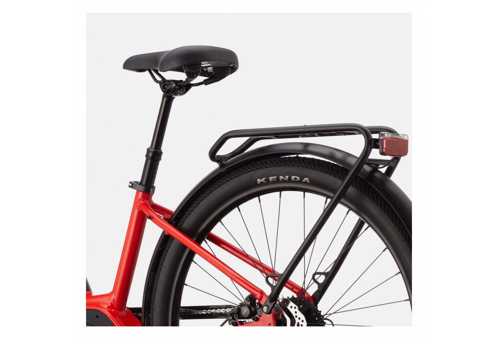 Vélo de Ville Électrique Cannondale Adventure Neo 3 EQ Shimano Altus 9V 400 Rouge 2021 – Image 2