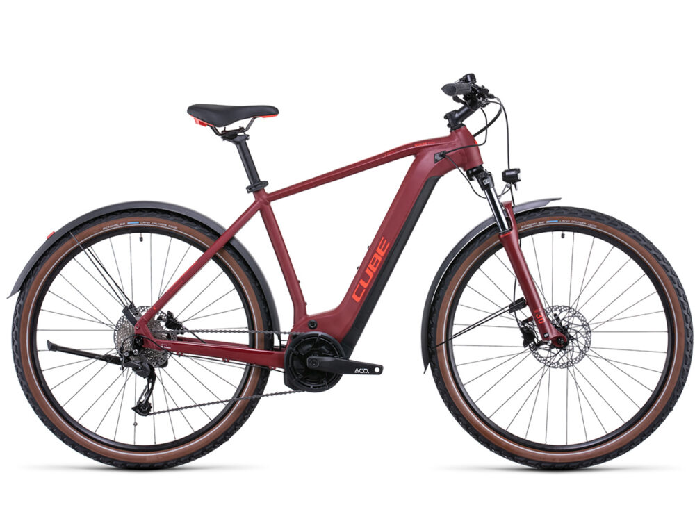 CUBE Nuride Hybrid Performance 625 Allroad darkred´n´red 2022
