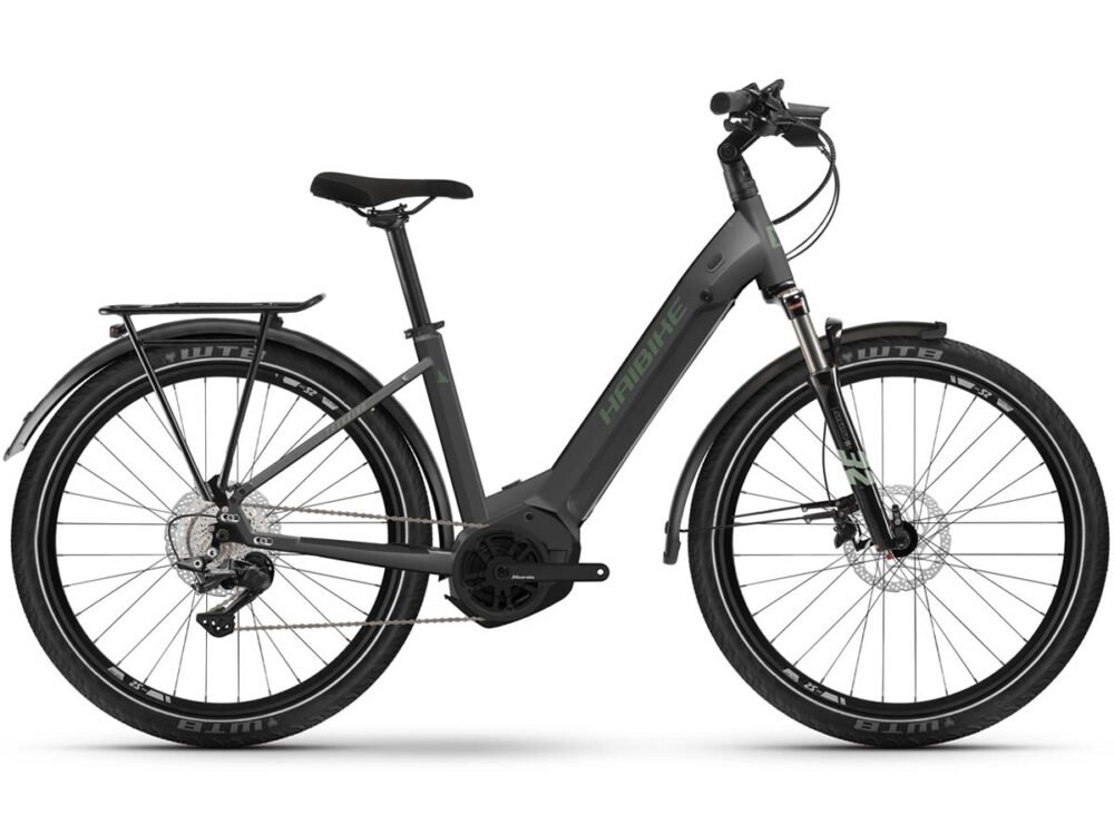 HAIBIKE Trekking 7 i630Wh Low Step anthracite/olive 2022