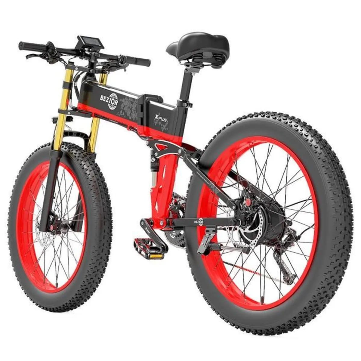 VTT Électrique BEZIOR X-PLUS 1500W Moteur 48V 17.5Ah – Image 3