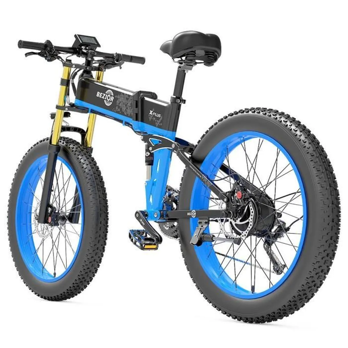 BEZIOR X-PLUS Vélo Électrique 1500W Moteur 48V 17.5Ah – Image 4