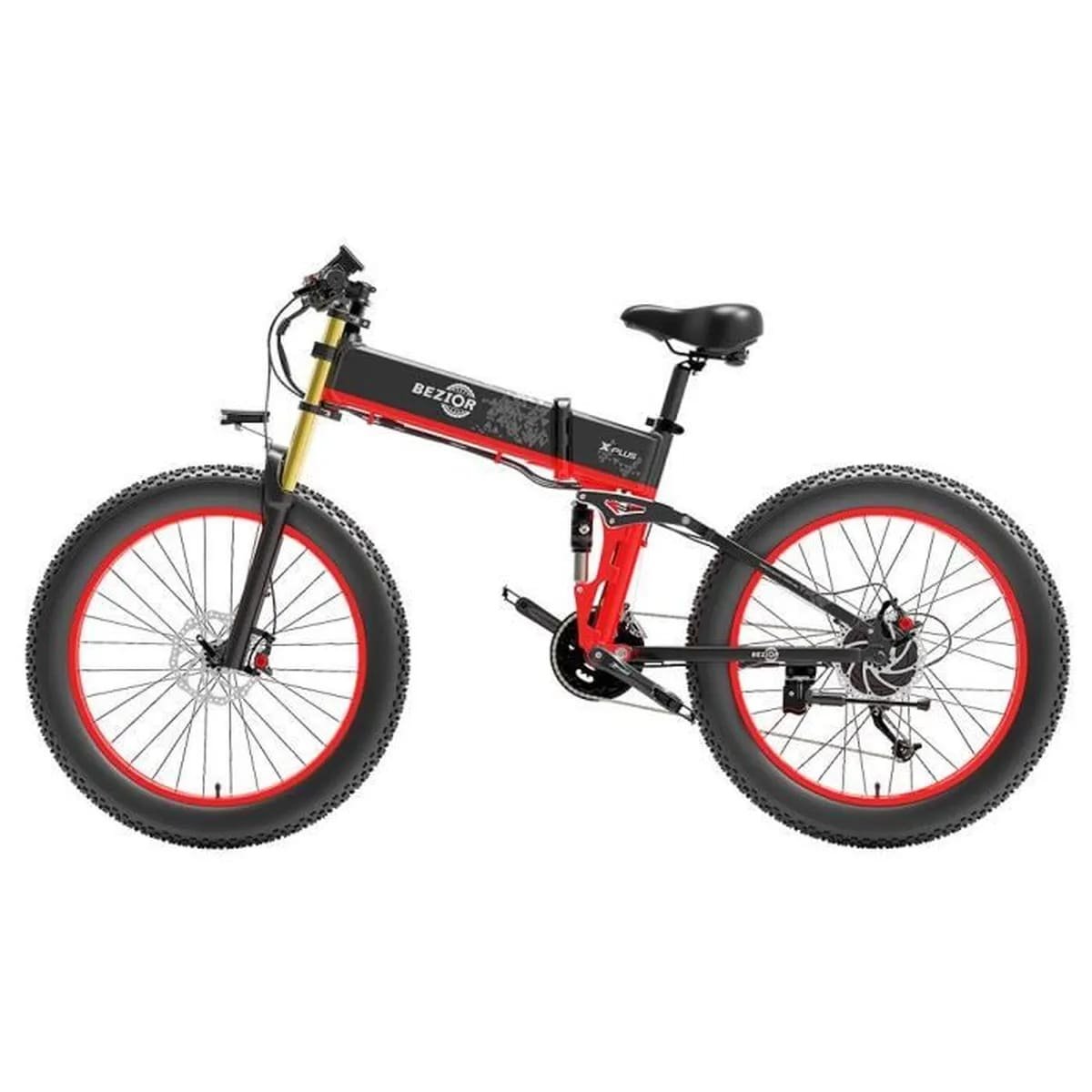 VTT Électrique BEZIOR X-PLUS 1500W Moteur 48V 17.5Ah – Image 4