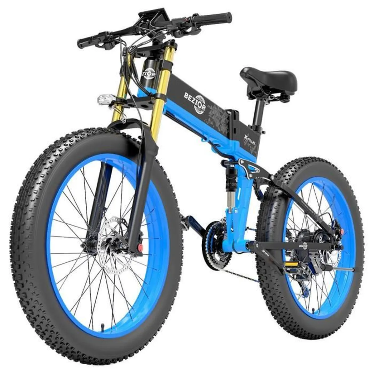 BEZIOR X-PLUS Vélo Électrique 1500W Moteur 48V 17.5Ah – Image 2