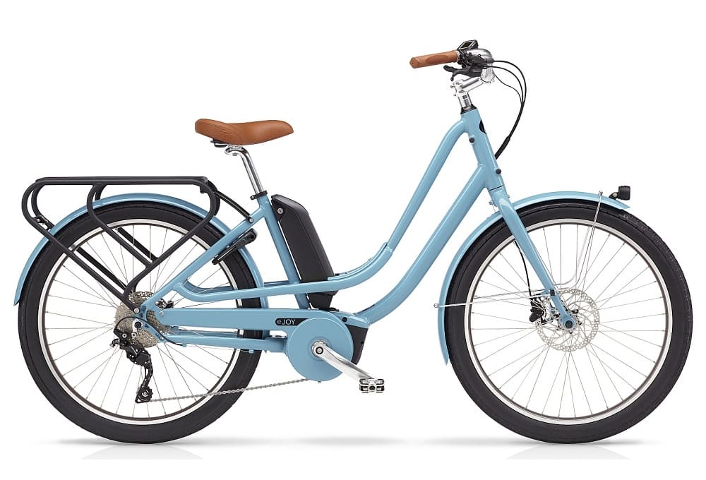 Benno Bikes EJOY 10D Performance - 26" Vélo de Ville Électrique Femme - 2022 - Niagara Blue