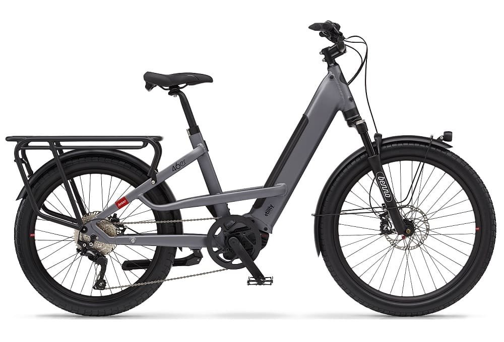Benno Bikes Vélo Cargo Électrique - 46er 10D CX - 2023 - Anthracite Gray