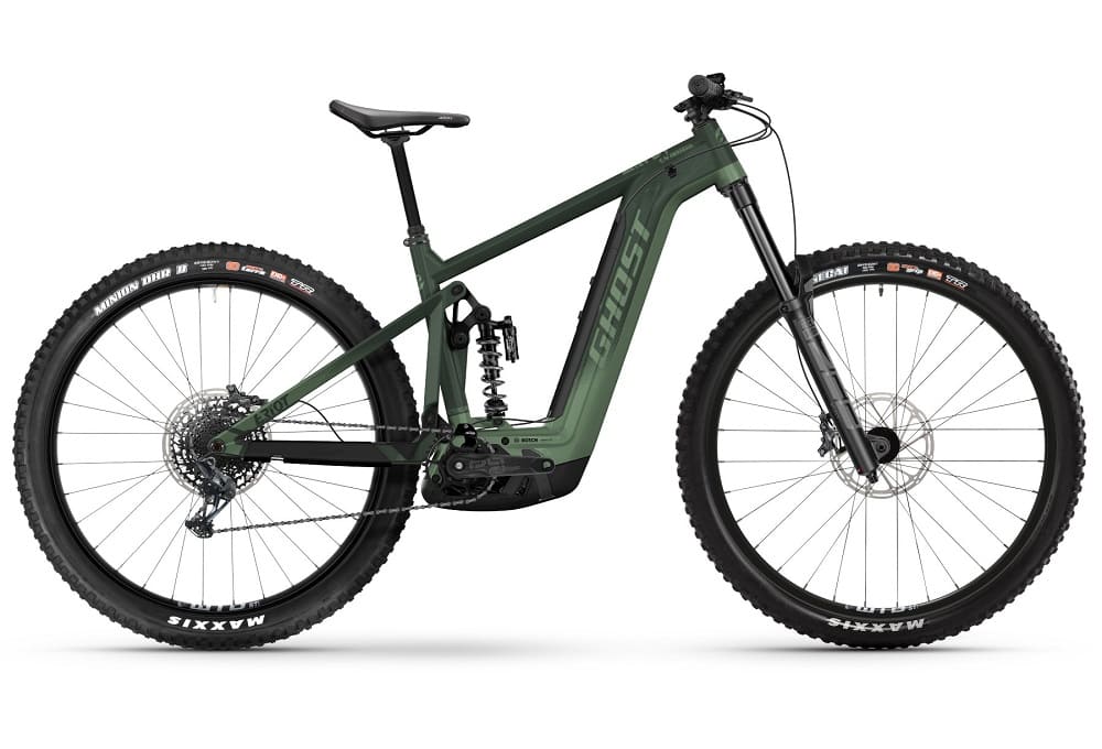 Ghost E-RIOT EN Universal 2023 dark green / metallic green