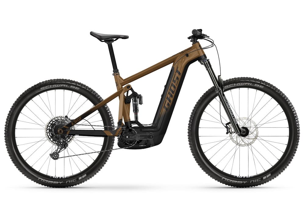 Ghost E-RIOT TRAIL Advanced 2023 glossy black / gold
