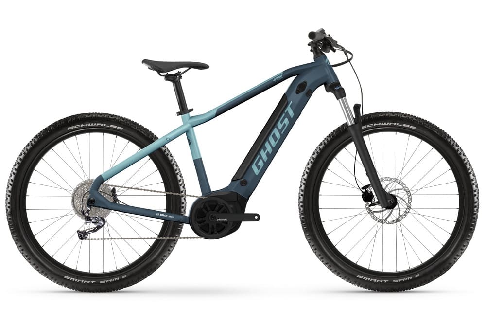 Ghost E-TERU Essential 2023 dark grey / metallic light blue