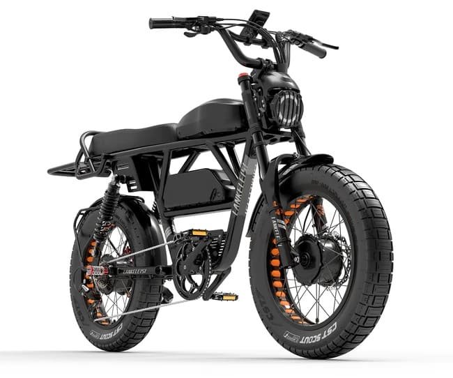 LANKELEISI X-Black Knight 2000W Dual Motor Portée Maximale 280KM – Image 5