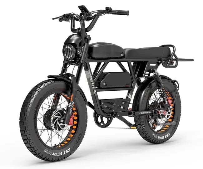 LANKELEISI X-Black Knight 2000W Dual Motor Portée Maximale 280KM – Image 4