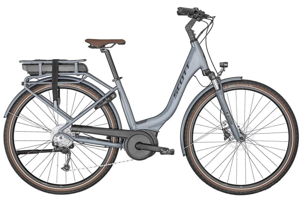 SCOTT SUB ACTIVE eRIDE 20 Rack Vélo de Ville Électrique 2023