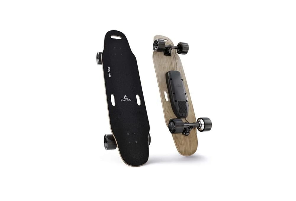 SKATEBOARD ELECTRIQUE ELWING - Halokee/Moteur Double/Batterie Longue Distance