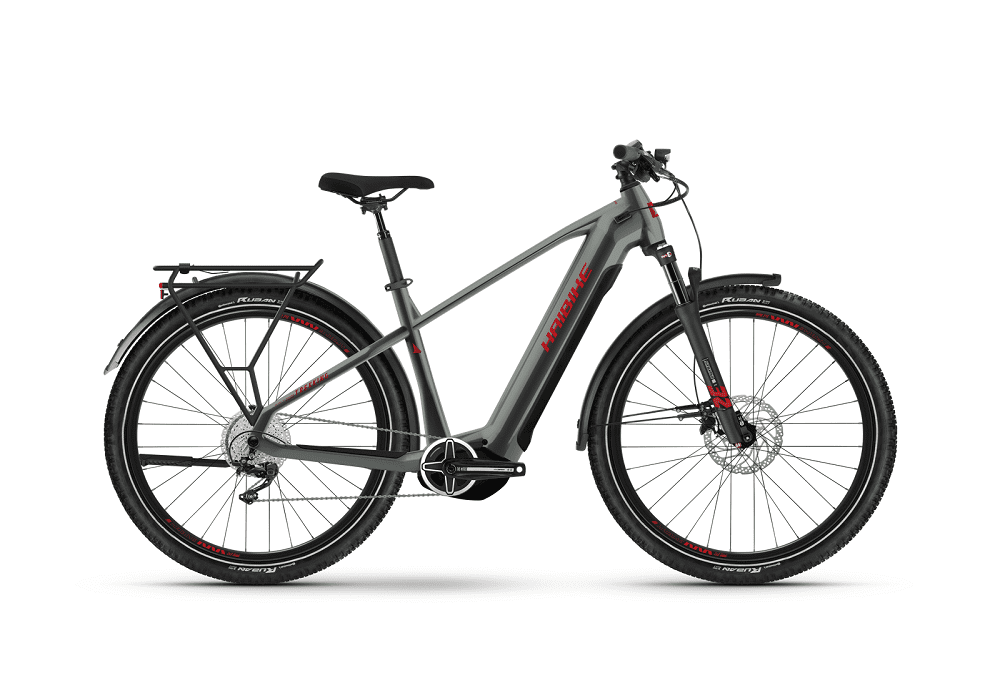 VTC Électrique Haibike TREKKING 5 rouge – Image 2