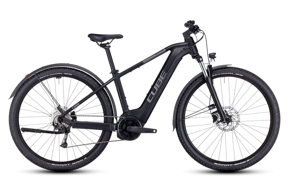 VTT Électrique Semi-Rigide Cube Reaction Hybrid Performance 625 Allroad Shimano Alivio 9V 625 Wh 29" Noir 2023