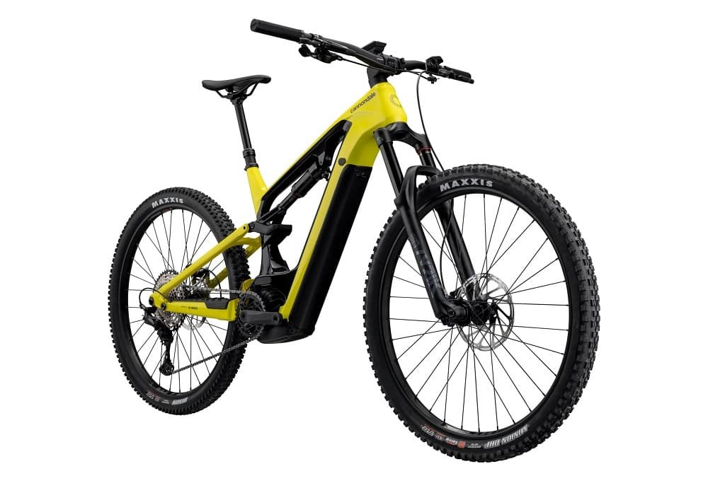 VTT Électrique Tout-Suspendu Cannondale Moterra Neo Carbon 2 Shimano SLX/XT 12V 750 Wh 29" Jaune Highlighter – Image 4