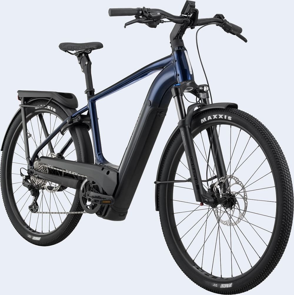 VTT Électrique Tout-Suspendu Cannondale Tesoro Neo X 1 Bleu – Image 5