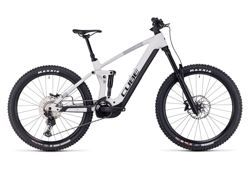 VTT Électrique Tout-Suspendu Cube Stereo Hybrid 160 HPC SLX 750 27.5 Shimano Deore/XT 12V 750 Wh 27.5" Gris 2023