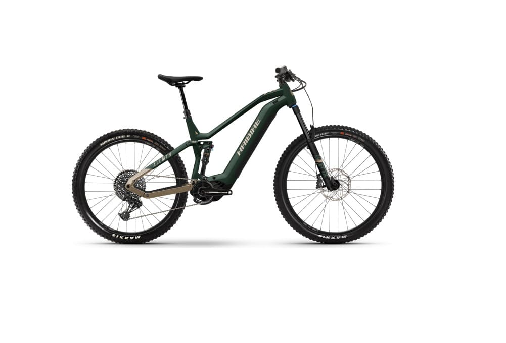 VTT Électrique Tout-Suspendu Haibike AllMtn 7 Sram GX Eagle 12V 750 Wh 29"/27.5" Vert / Caramel 2023