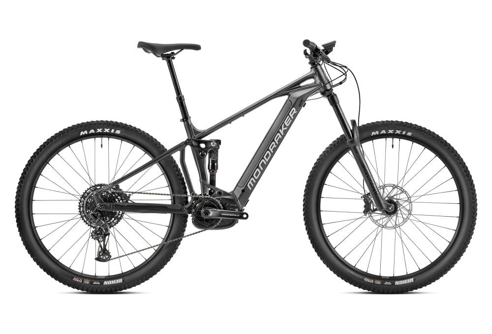 VTT Électrique Tout-Suspendu Mondraker Chaser 29 Sram SX Eagle 12V 625 Wh 29" Gris Graphite / Noir 2023