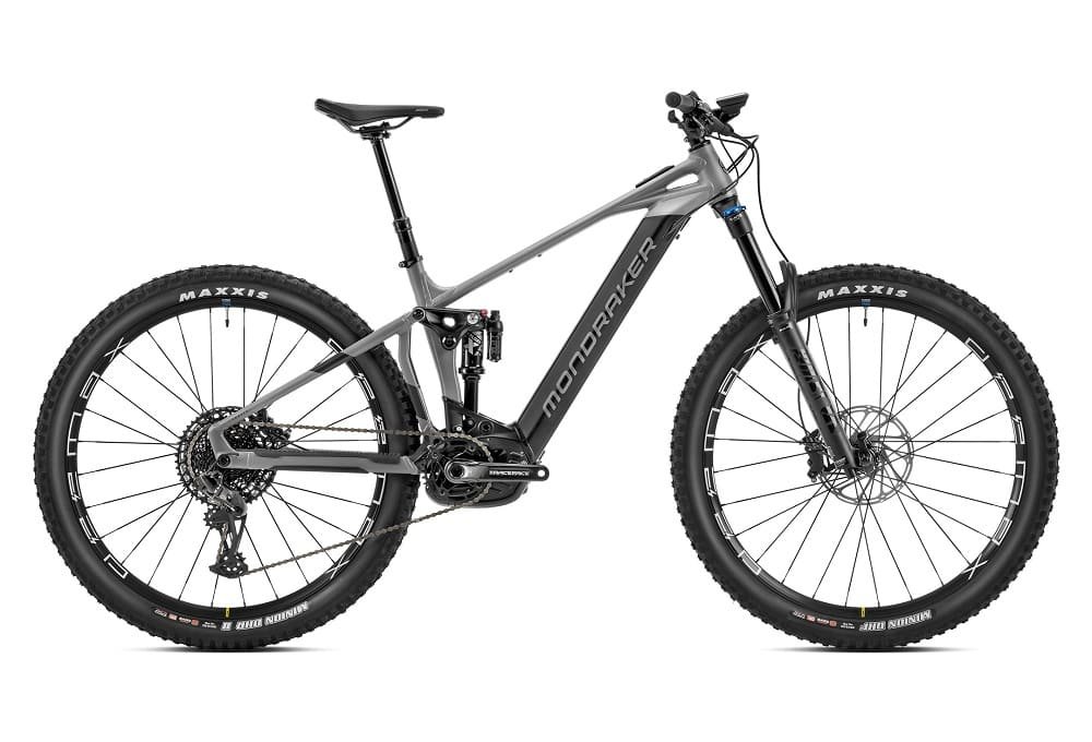 VTT Électrique Tout-Suspendu Mondraker Crafty R Sram GX/NX Eagle 12V 750 Wh 29" Gris / Noir 2023