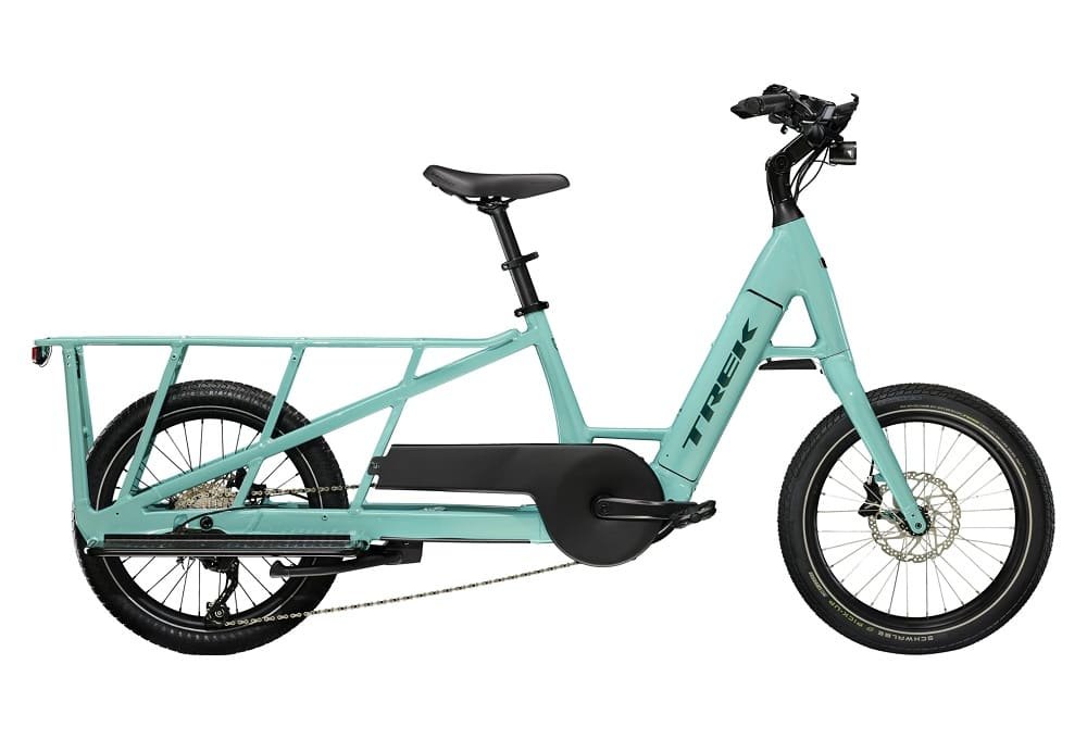 Vélo Cargo Longtail Électrique Trek Fetch+ 2 Shimano Deore 10V 500Wh 20" Gris 2023 – Image 4