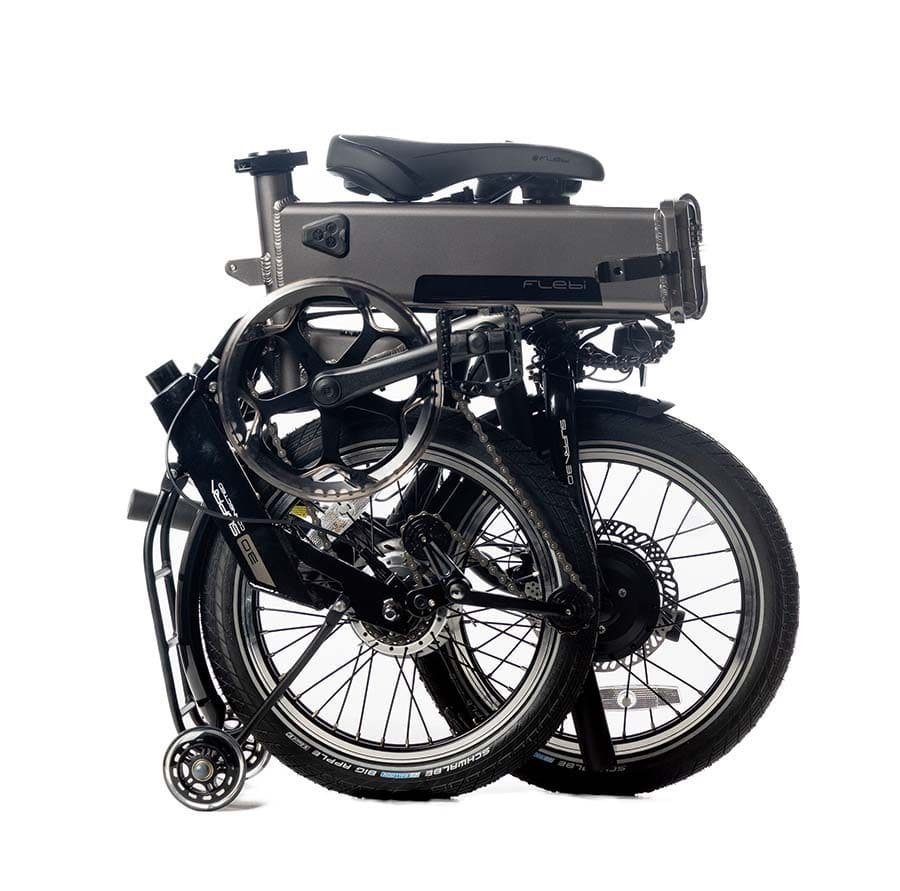 Vélo Electrique Pliant Flebi Supra v3.0+ Bleu – Image 3