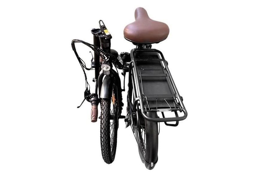 Vélo Electrique SURPASS 20" Noir 6 vitesses Pliant Batterie 10 Ah – Image 2