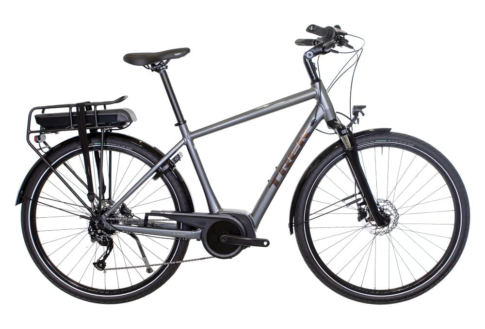 Vélo de Ville Électrique Trek Verve+ 1 Shimano Tourney/Altus 8V 300 Wh Gris 2023