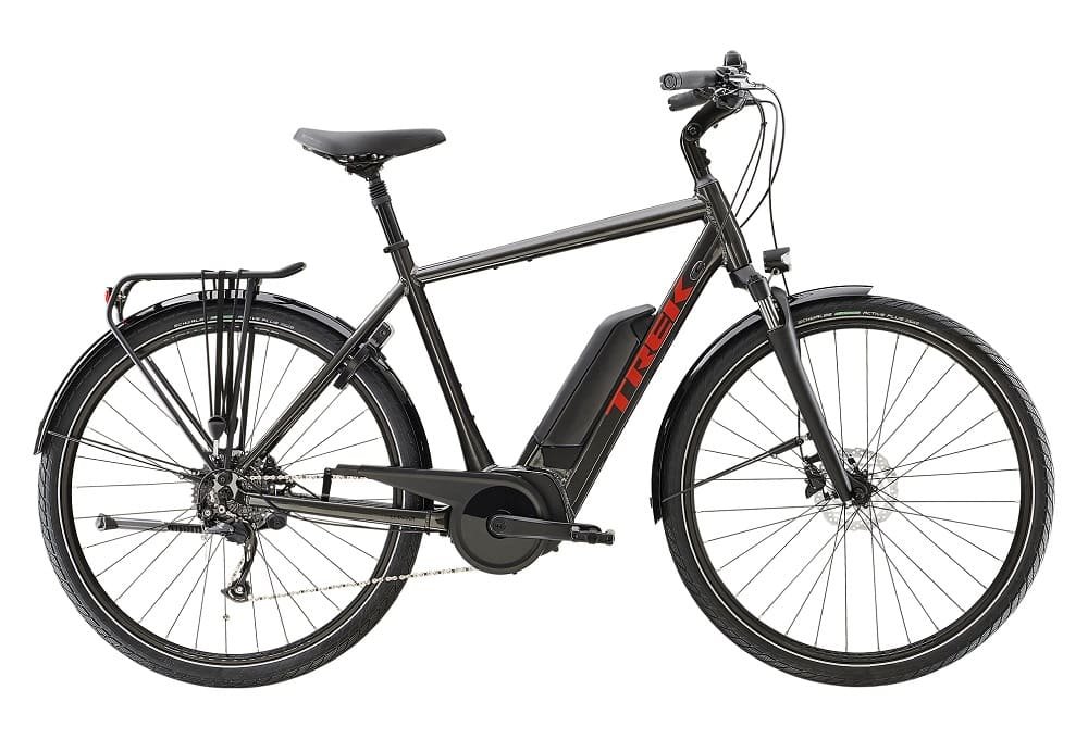 Vélo de Ville Électrique Trek Verve+ 2 Shimano Acera/Altus 9V 400 Wh Noir 2023