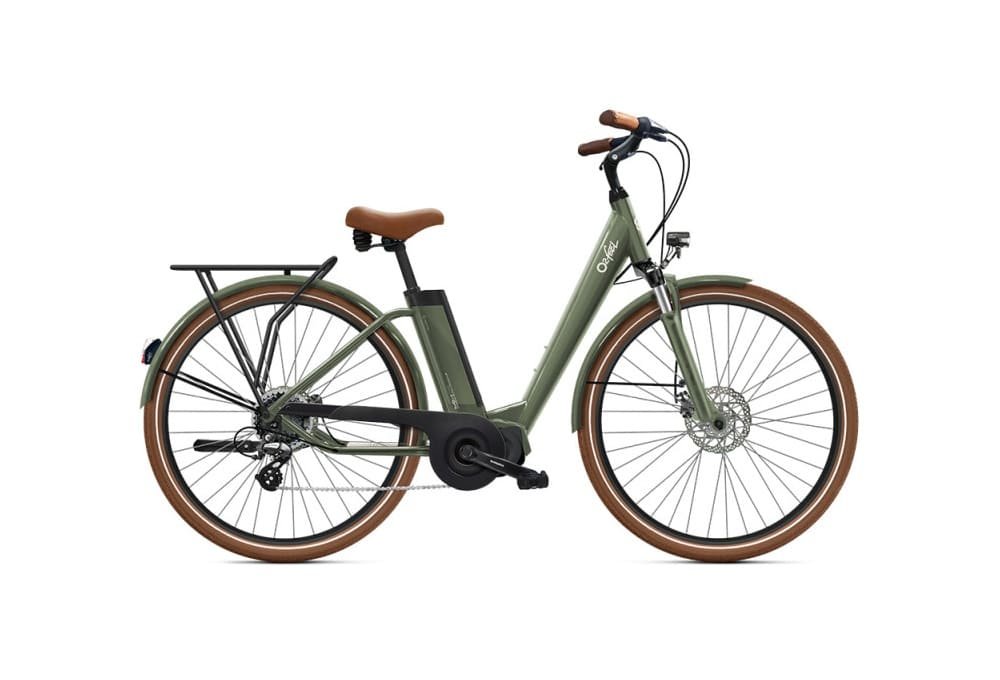 Vélo de ville électrique O2feel iVog City Up 4.1 Blanc – Image 4