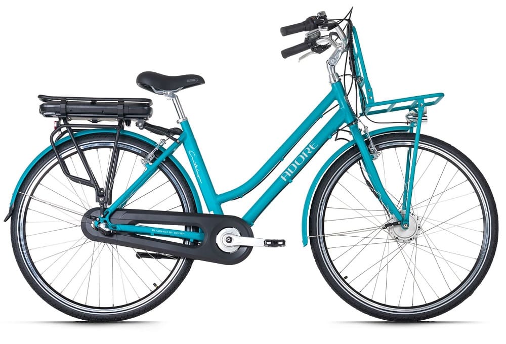 Vélo électrique Adore Cantaloupe 28" Bleu