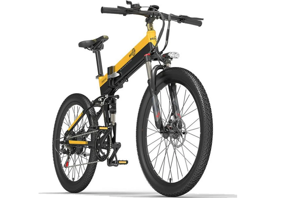 VTT électrique pliable Bezior X500 Pro Vitesse maximale 25KM-H