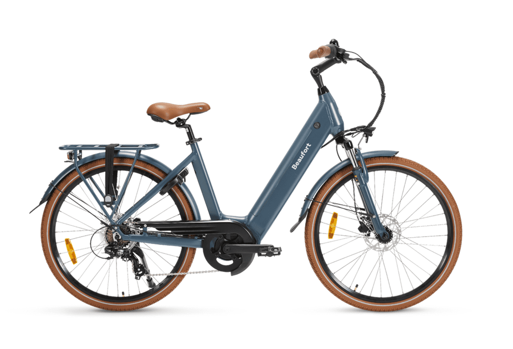 Vélo électrique ville Beaufort Betty orange – Image 2