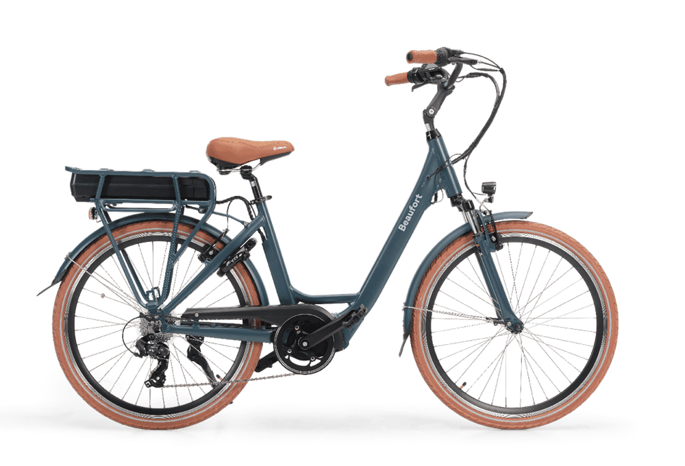 Vélo électrique ville Beaufort Bonnie gris