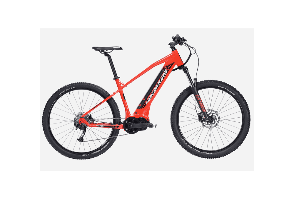 Vtt électrique adulte NAKAMURA E-Summit 740 ROUGE