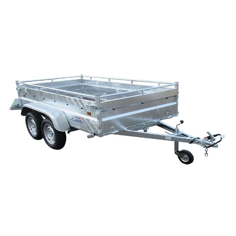 Remorque Lider Robust 39394 2 essieux- 2,50 m - 750 Kg